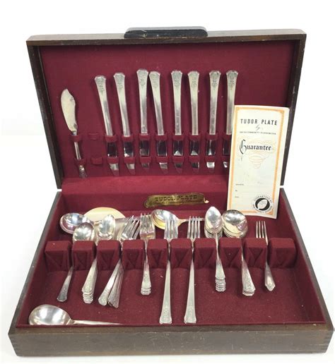 tudor silverware|value of oneida silverplate flatware.